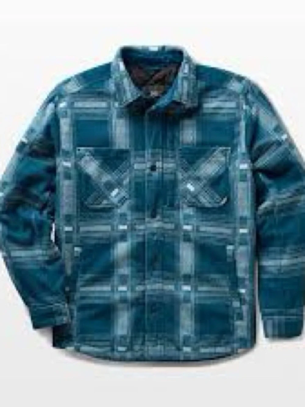 5.11 Tactical Blue Plaid Lightweight Frontier Shirt Jacket